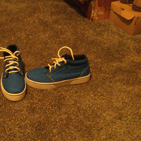 Shoes-new without tags. Super cool blue kicks. - Picture 2 of 3